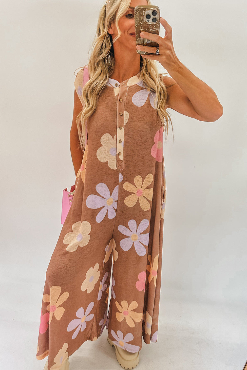 Floral Cozy Jumpsuit