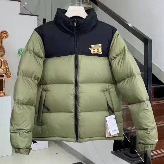Embroidered Down Jacket