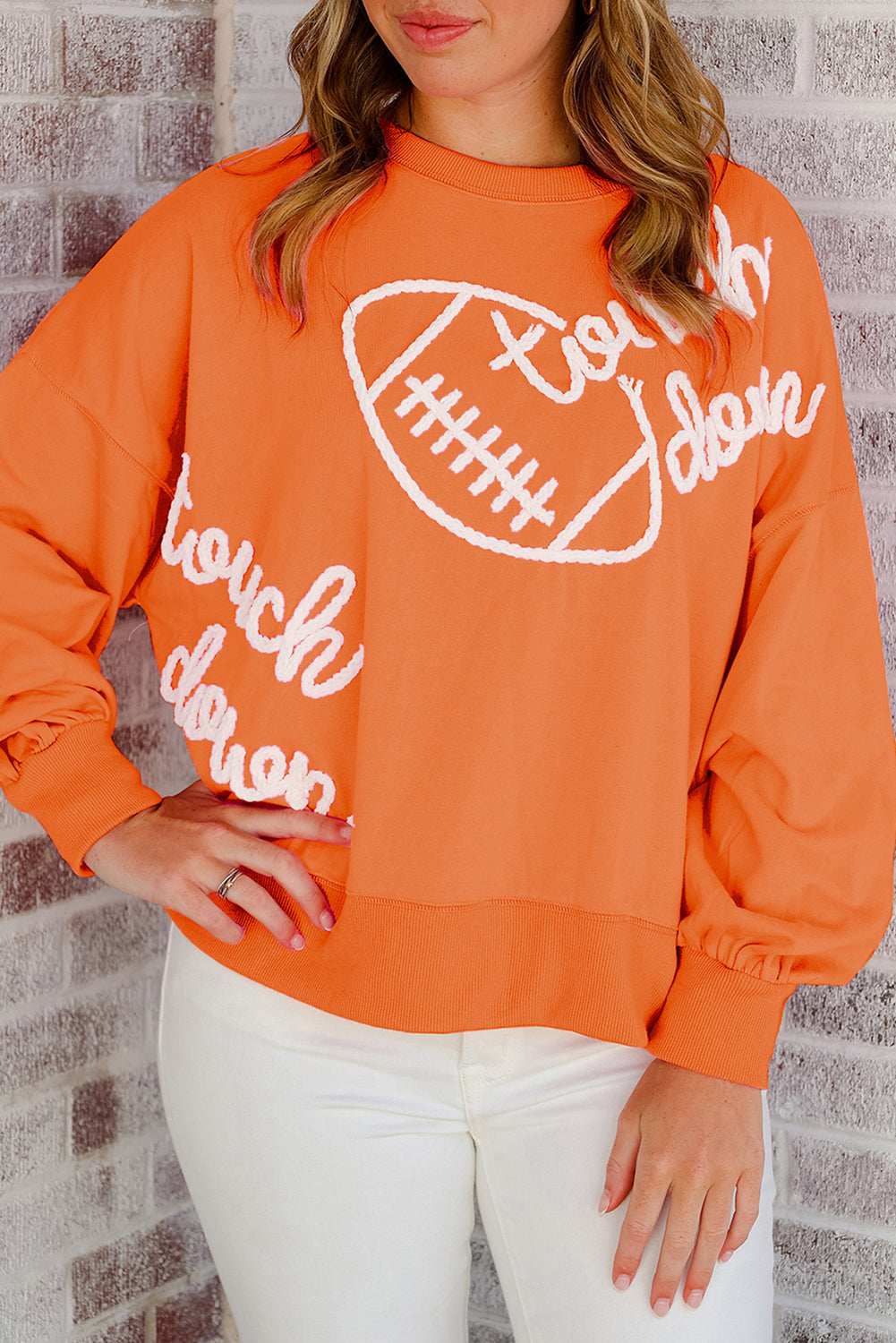 Game Day yarn Sweatshirt