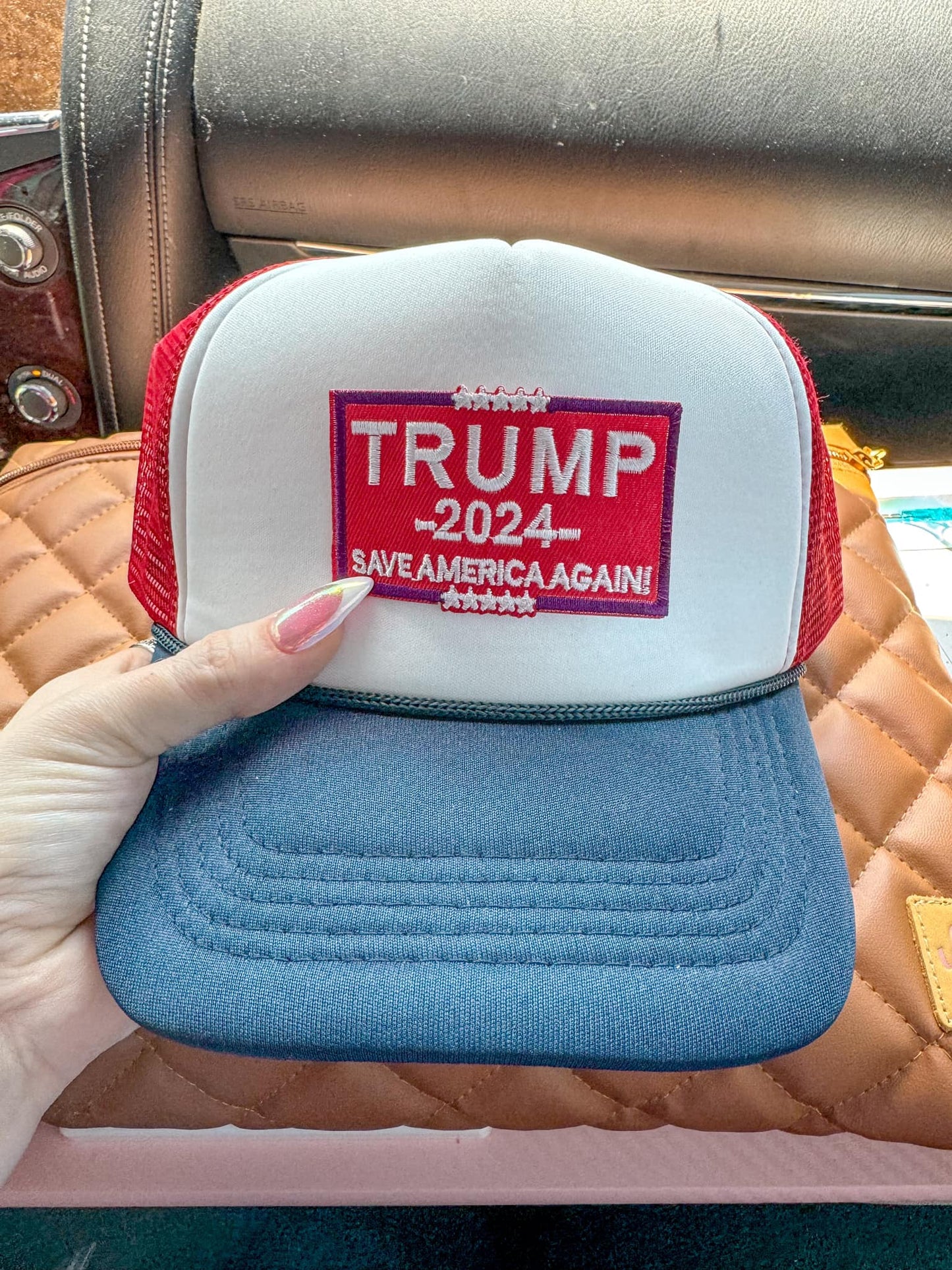 Trump trucker hat