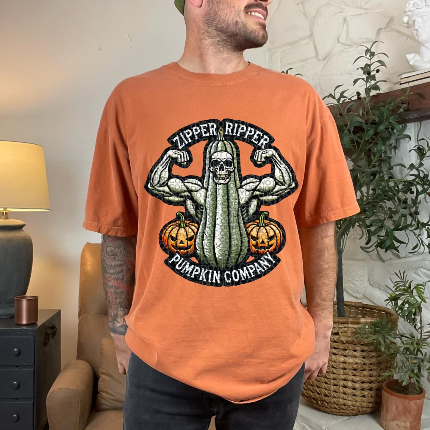 Zipper Ripper Pumpkin Company  Graphic Tee