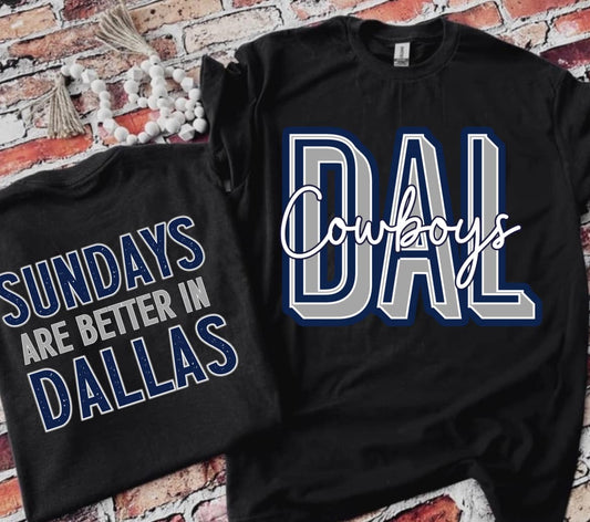 Sundays are better in - Long Sleeve - Multiple teams