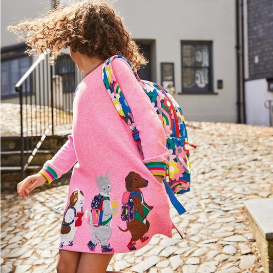Kid's Sewn Patch Dress