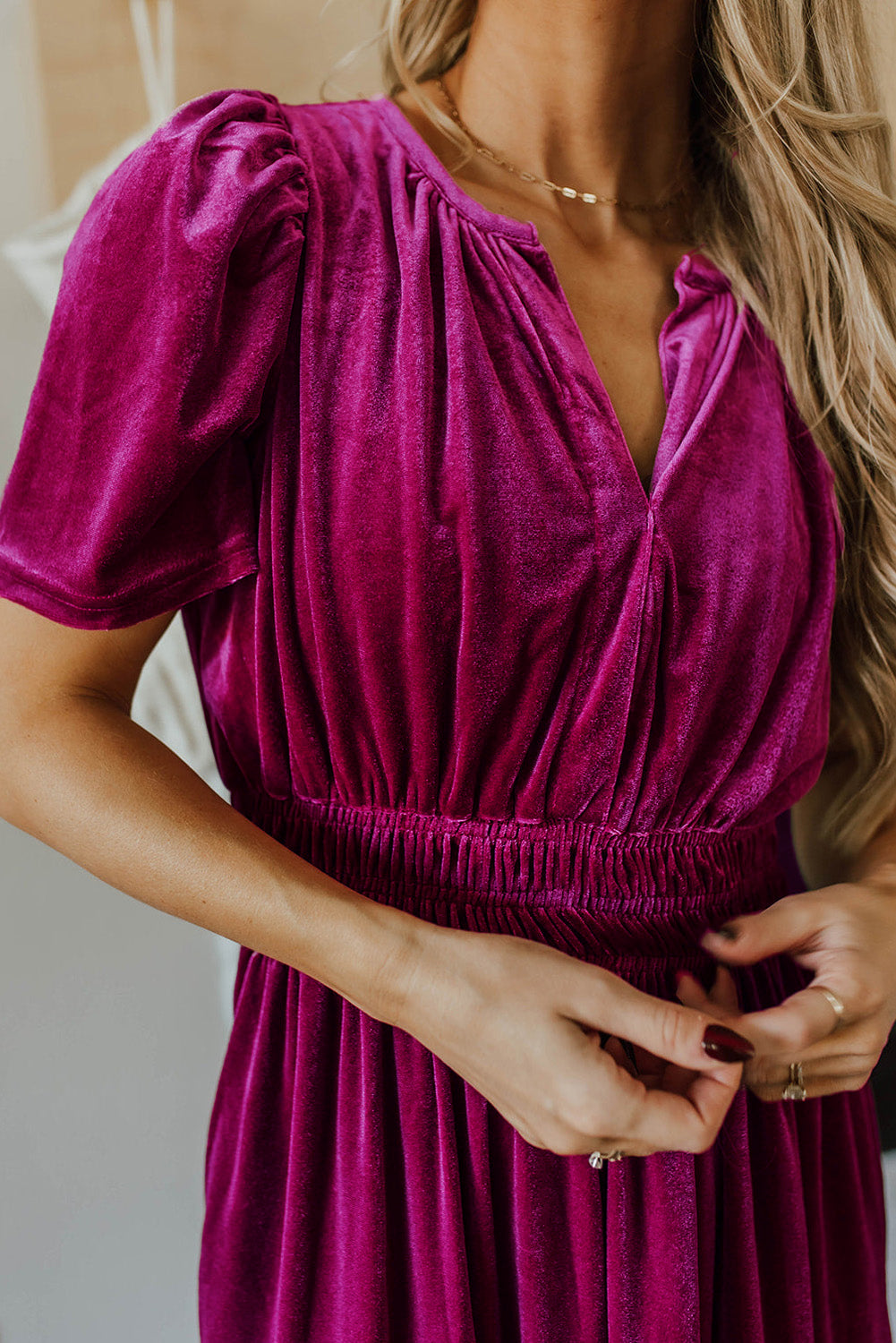 Velvet Maxi Dress