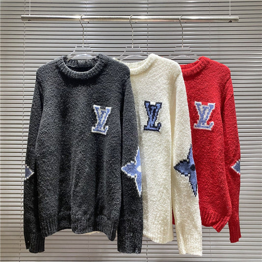 L-Men's Classic Round Neck Sweater(GS141)