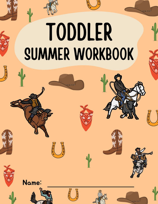 Western Toddler Summer Workbook