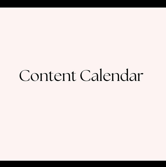 Content Package Calendar NO CONTENT