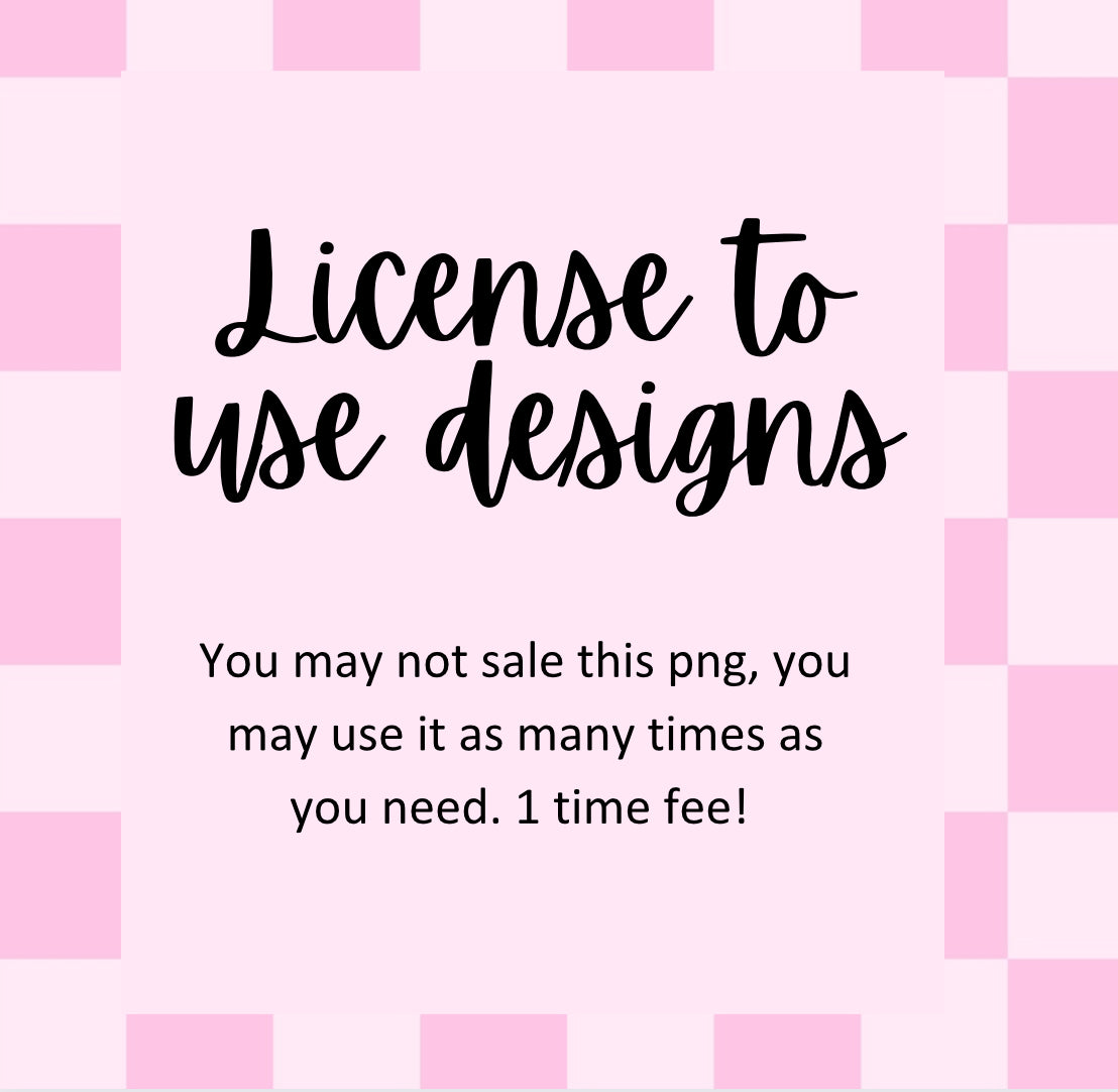 License to use Designs