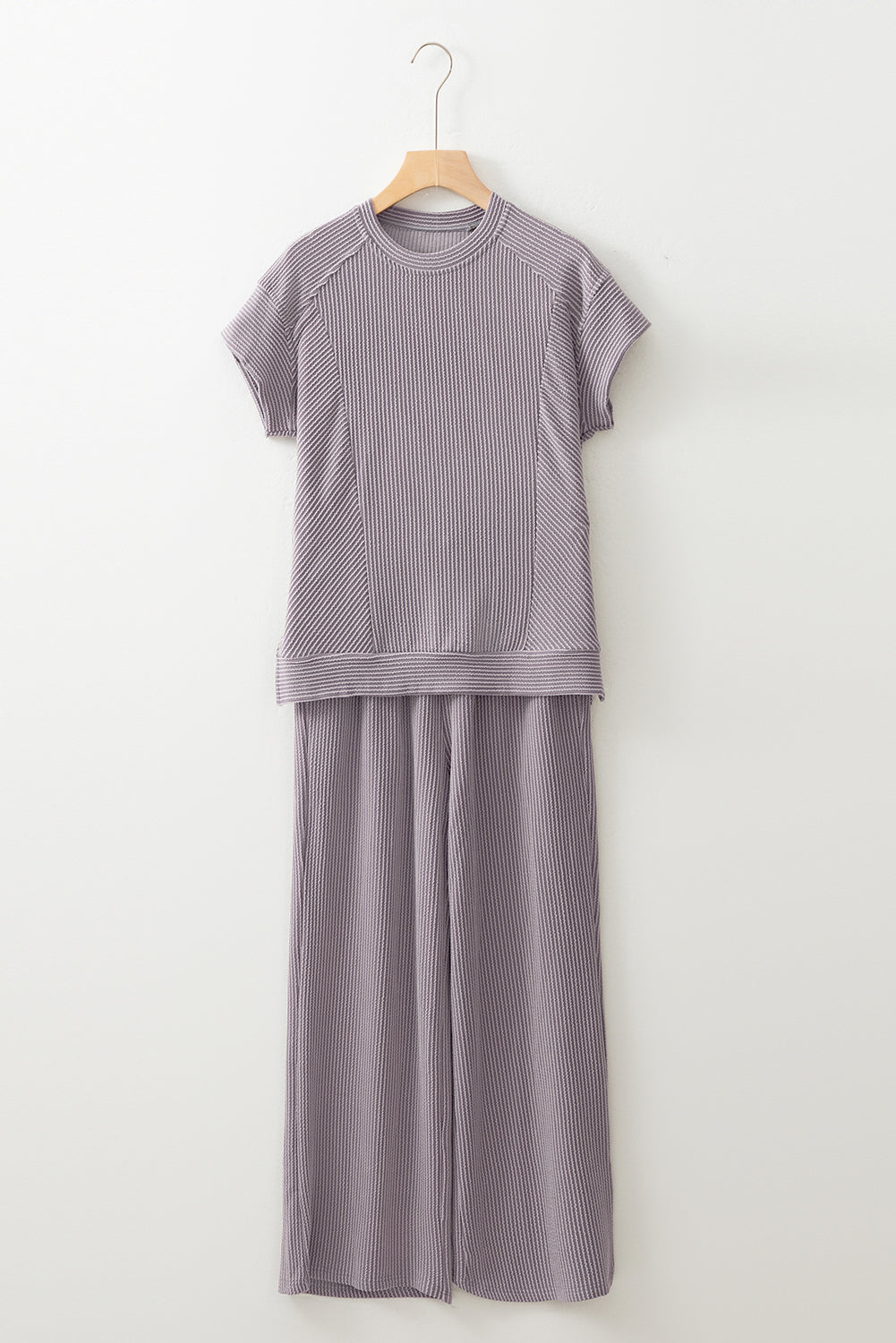 Corded Knit 2-piece Set
