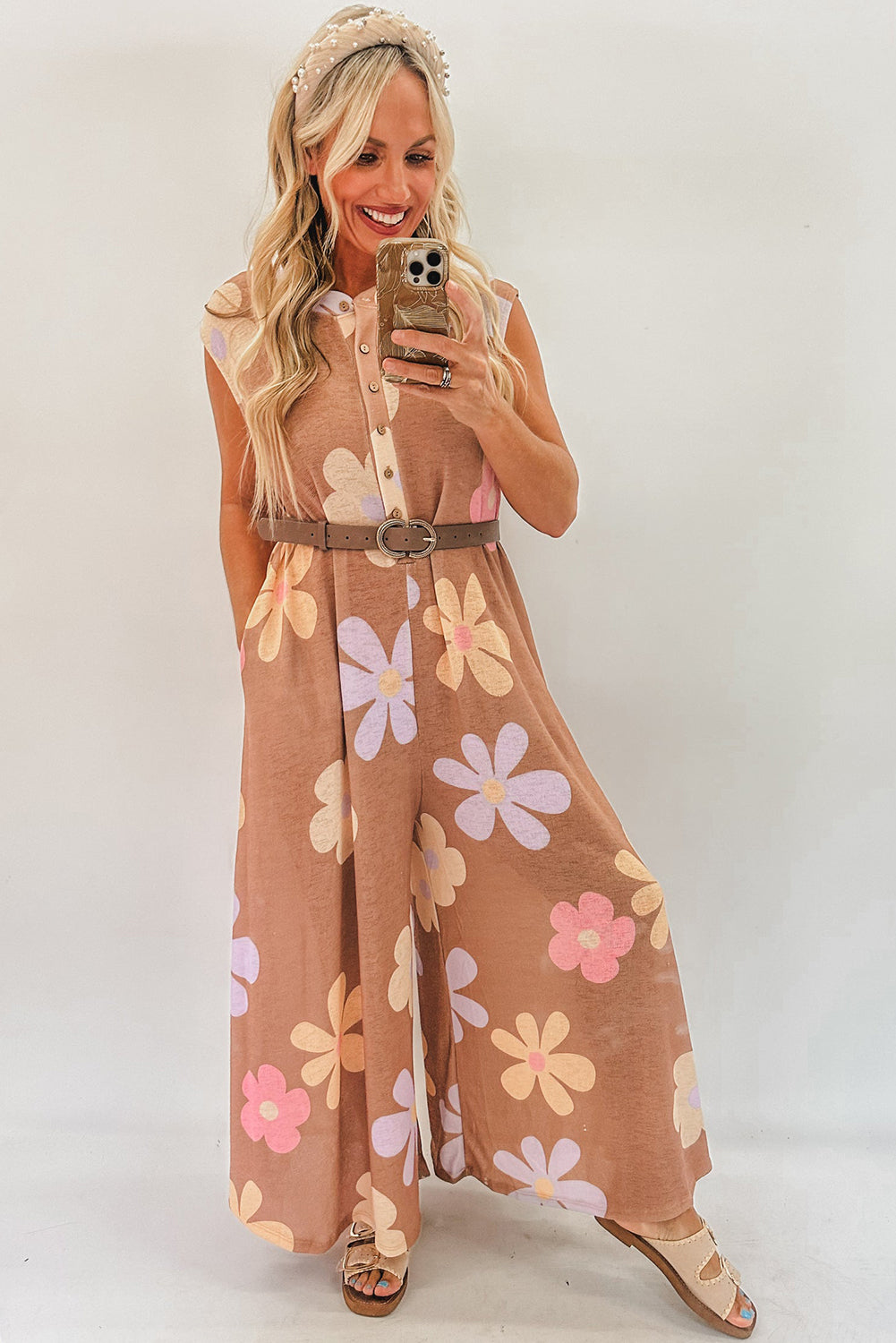 Floral Cozy Jumpsuit