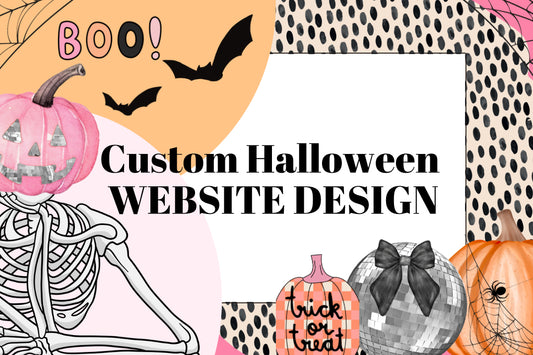 Custom Halloween Website Design