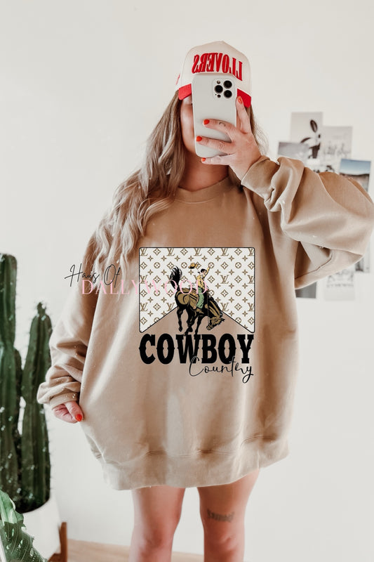 Cowboy boujee country Digital Design