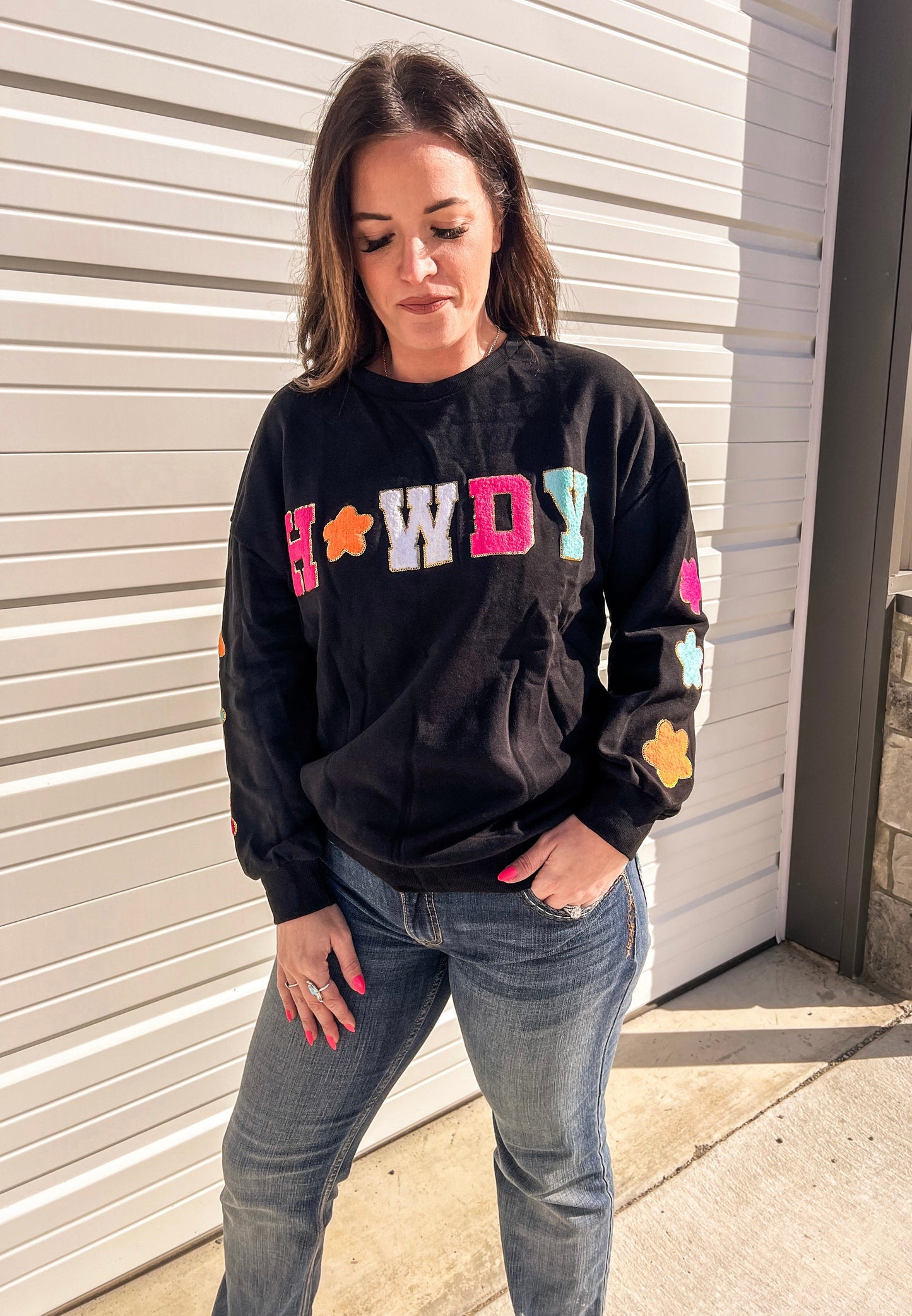 Howdy Patch Sweatshirt LOT RTS