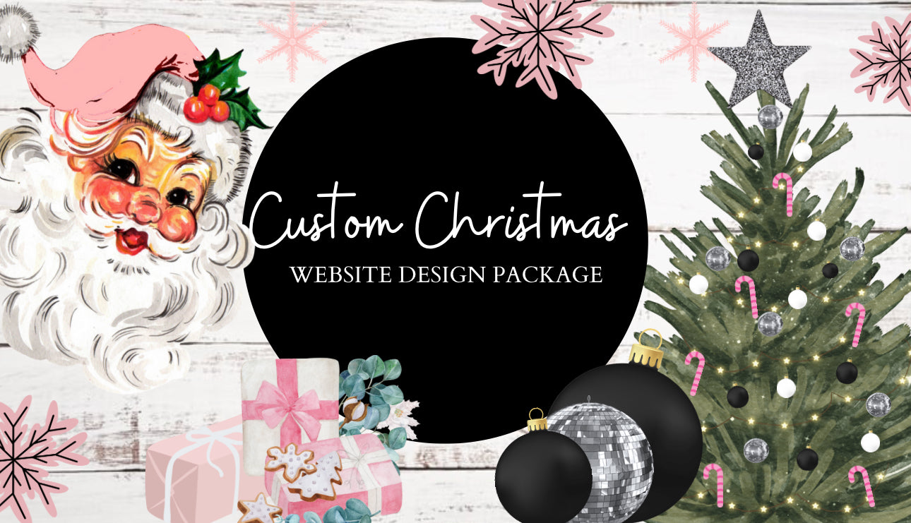 Custom Christmas Website Design