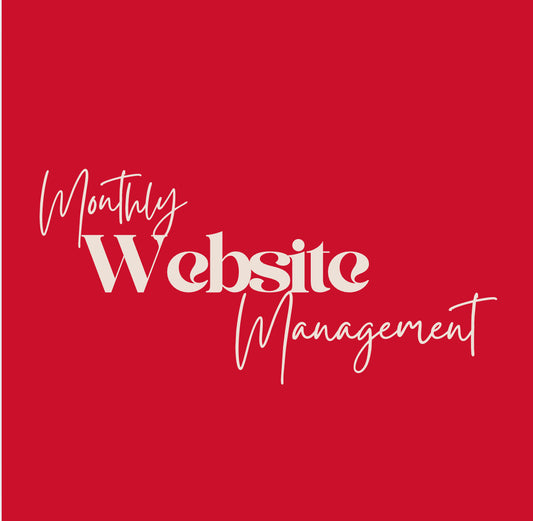 Website Management Monthly