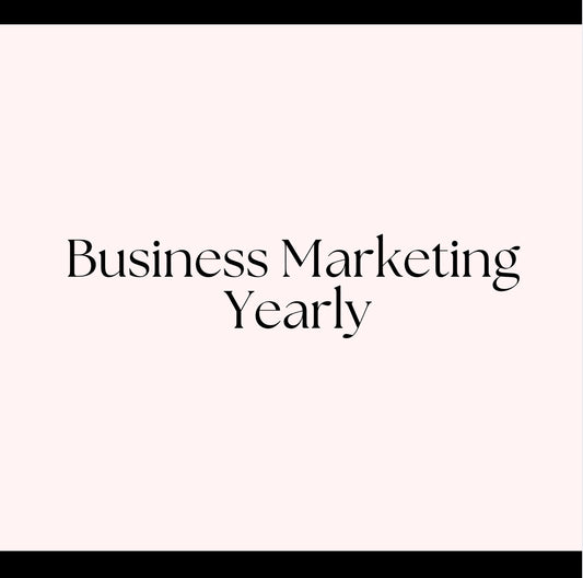 Marketing Your Business Yearly Package