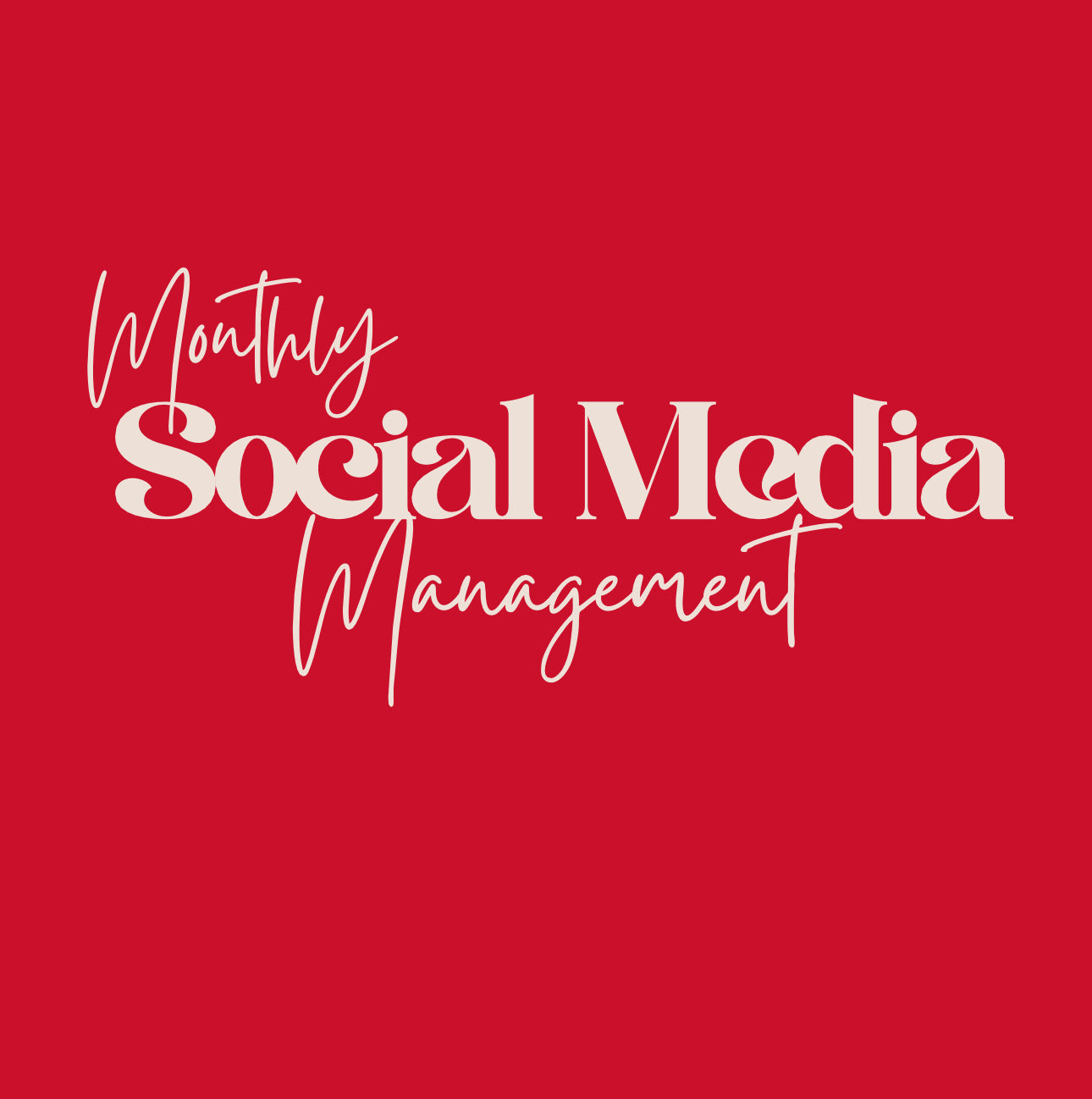 Social Management (Monthly)