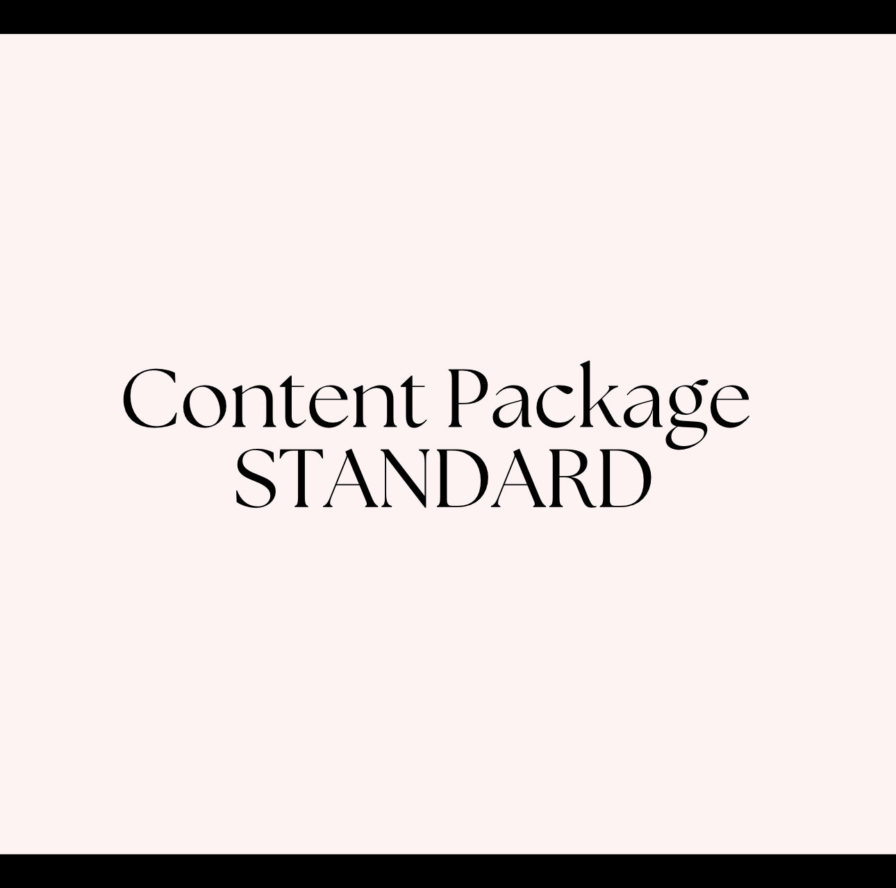 Content Package (Standard)