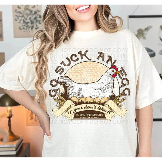 Go Suck An Egg GRAPHIC TEE