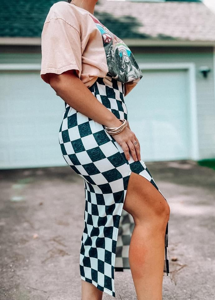 Checkered Skirt (WS)