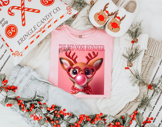 Preppy Red Nose Reindeer - Adult