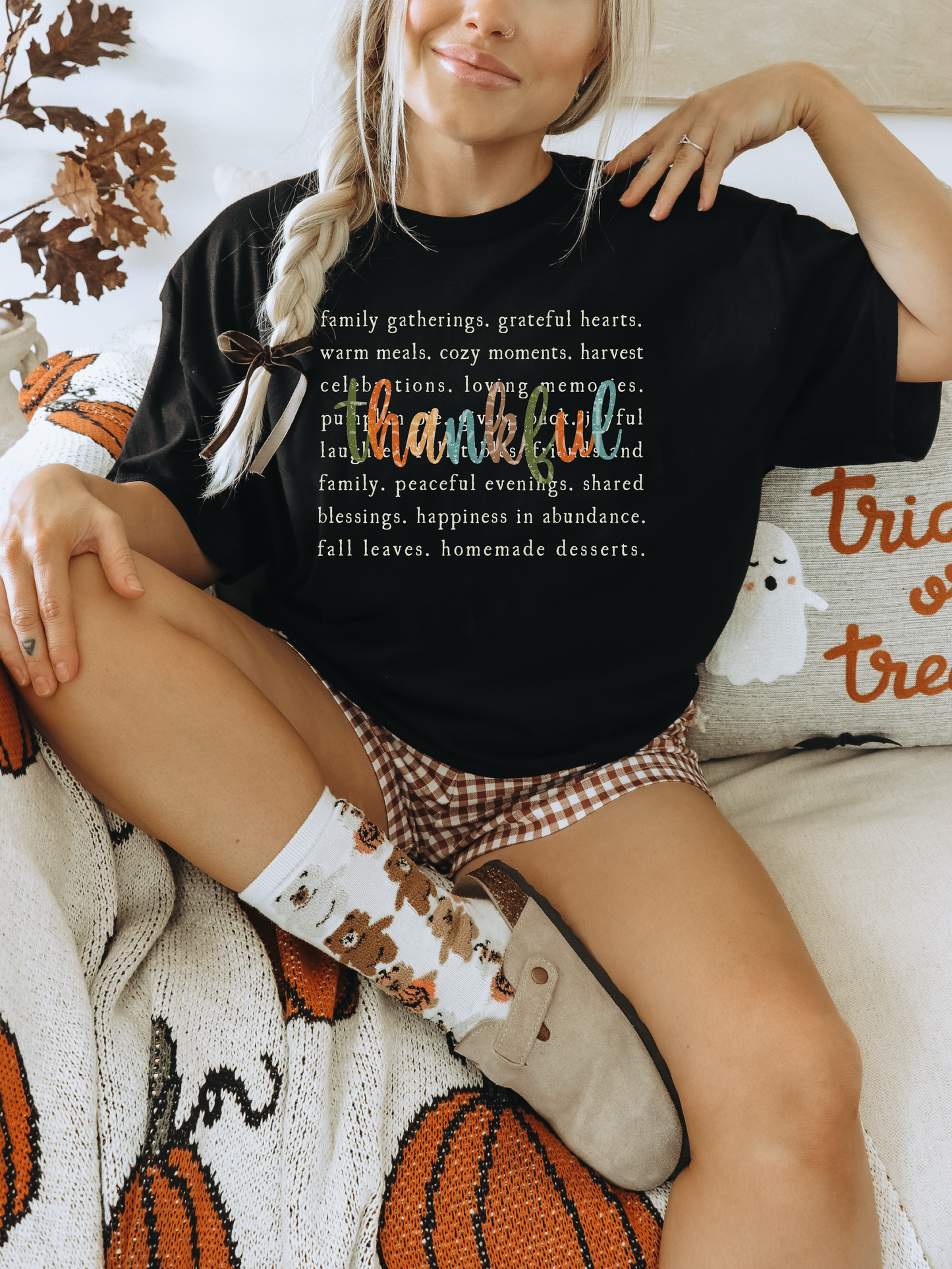 Thankful Collage Tee