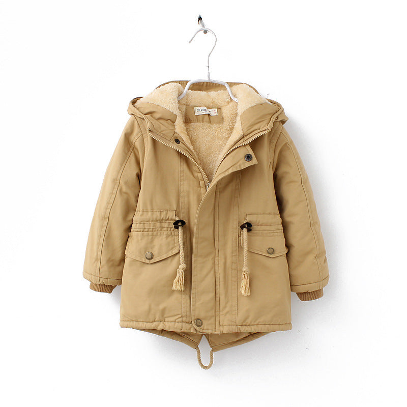 Kids Fleece Hooded Jacket