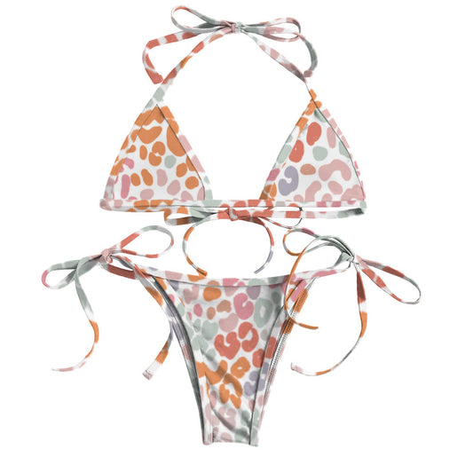 Printed Bikini Two Piece Set