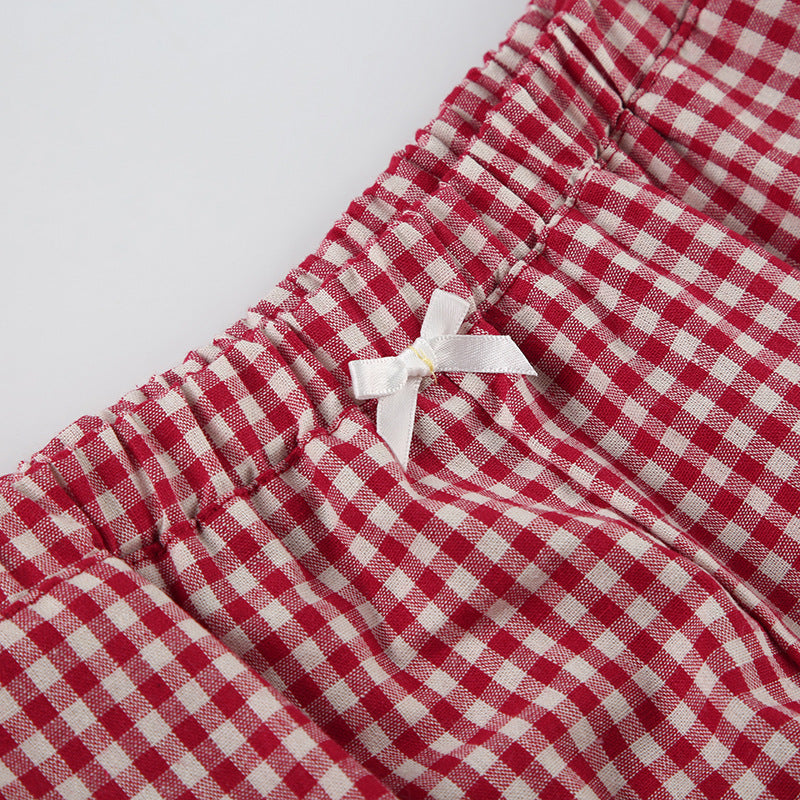 High Waist Button Shorts