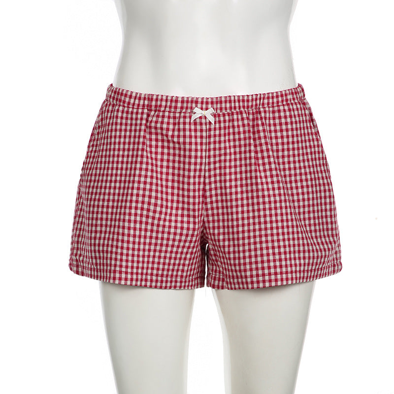 High Waist Button Shorts
