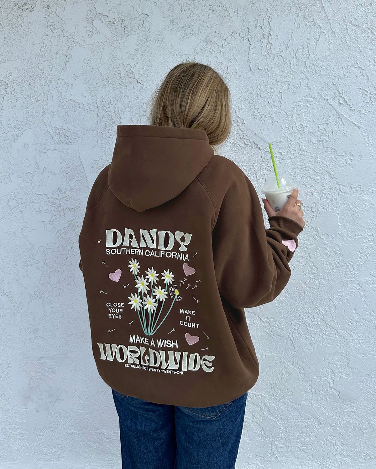 Embroidered hoodie