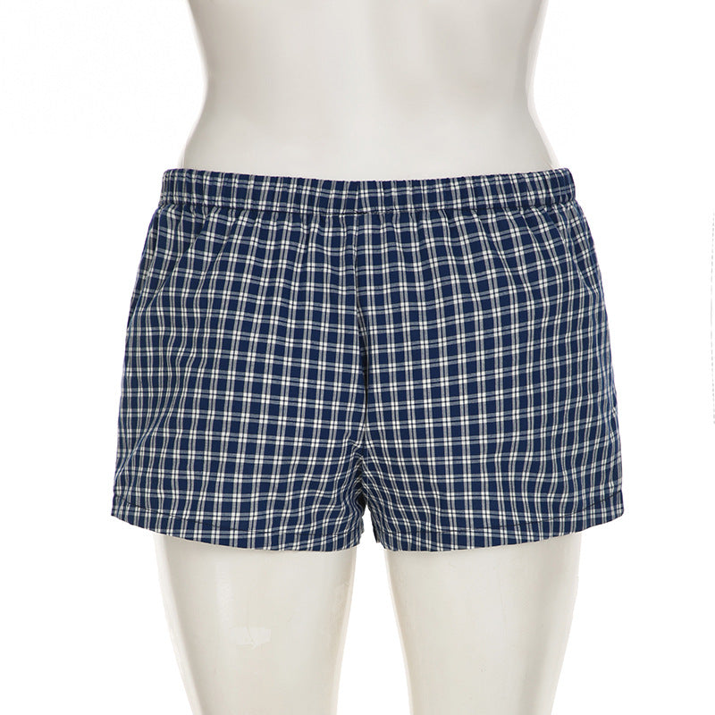High Waist Button Shorts