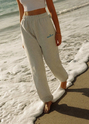 Embroidered Hoodie & Sweatshirt Pants