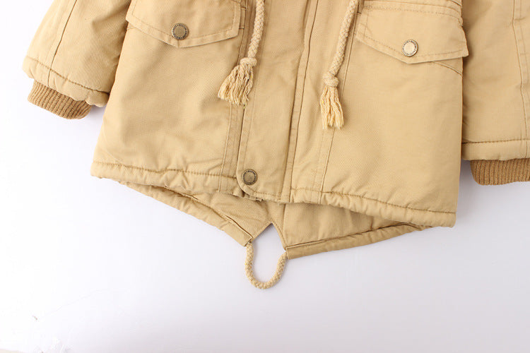 Kids Fleece Hooded Jacket