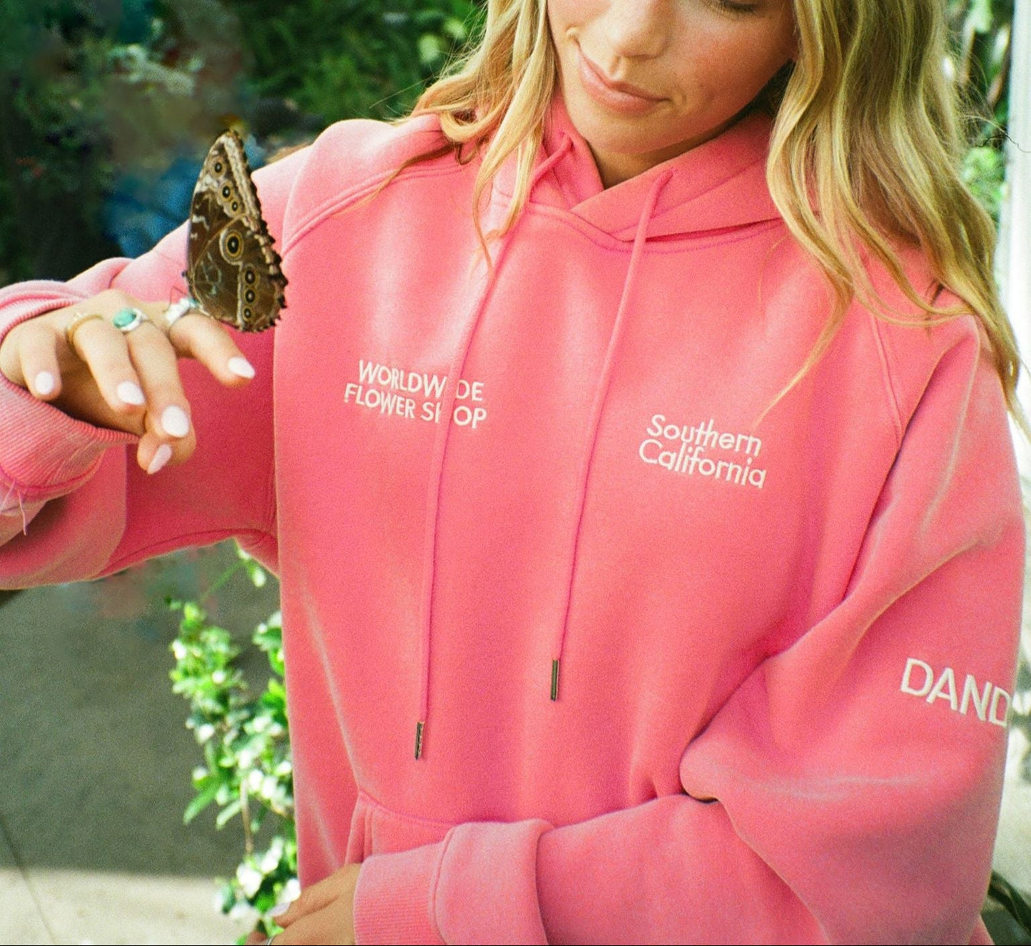 Embroidered hoodie