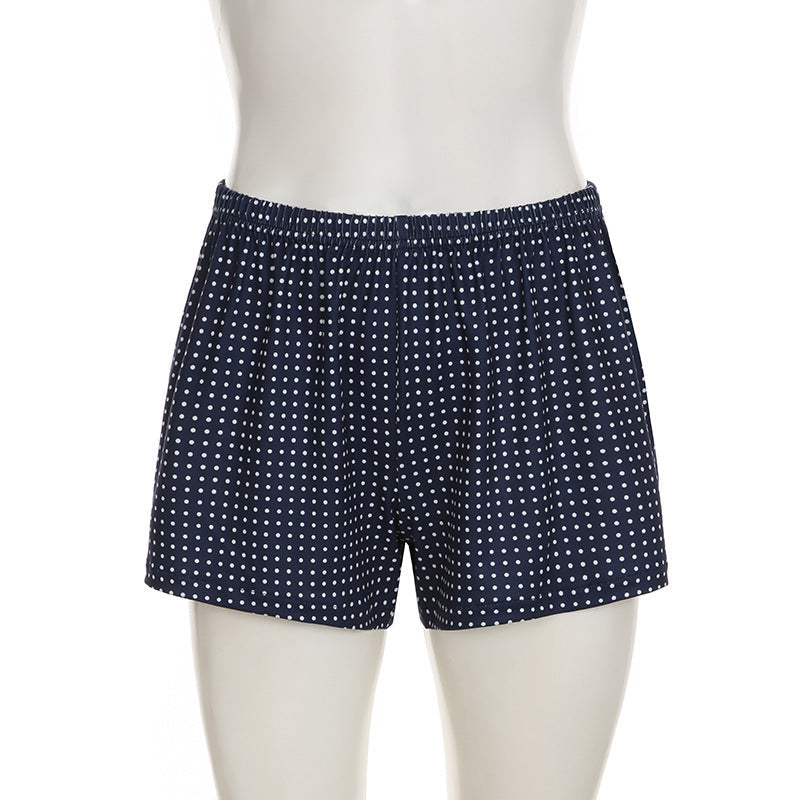 High Waist Button Shorts