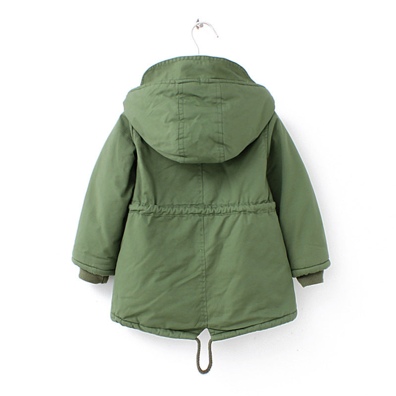 Kids Fleece Hooded Jacket