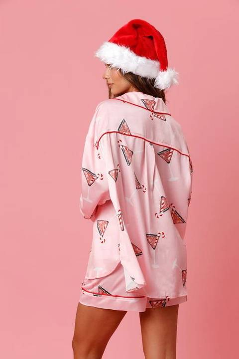 Christmas Satin PJS