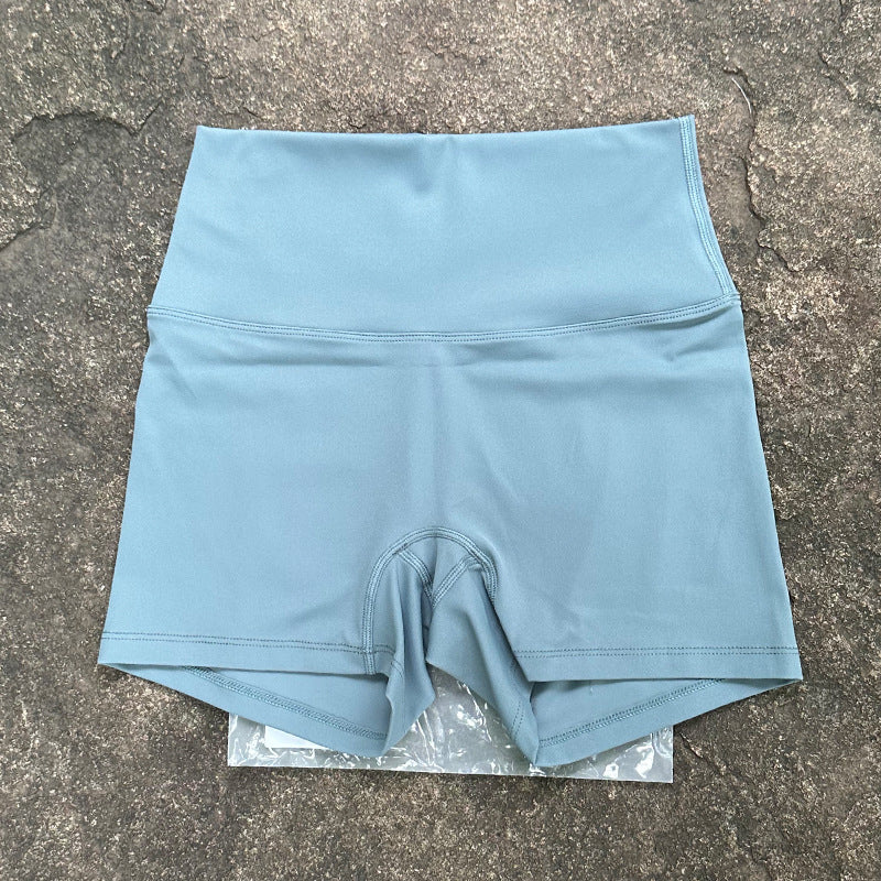 High Waist Yoga High Elastic Shorts