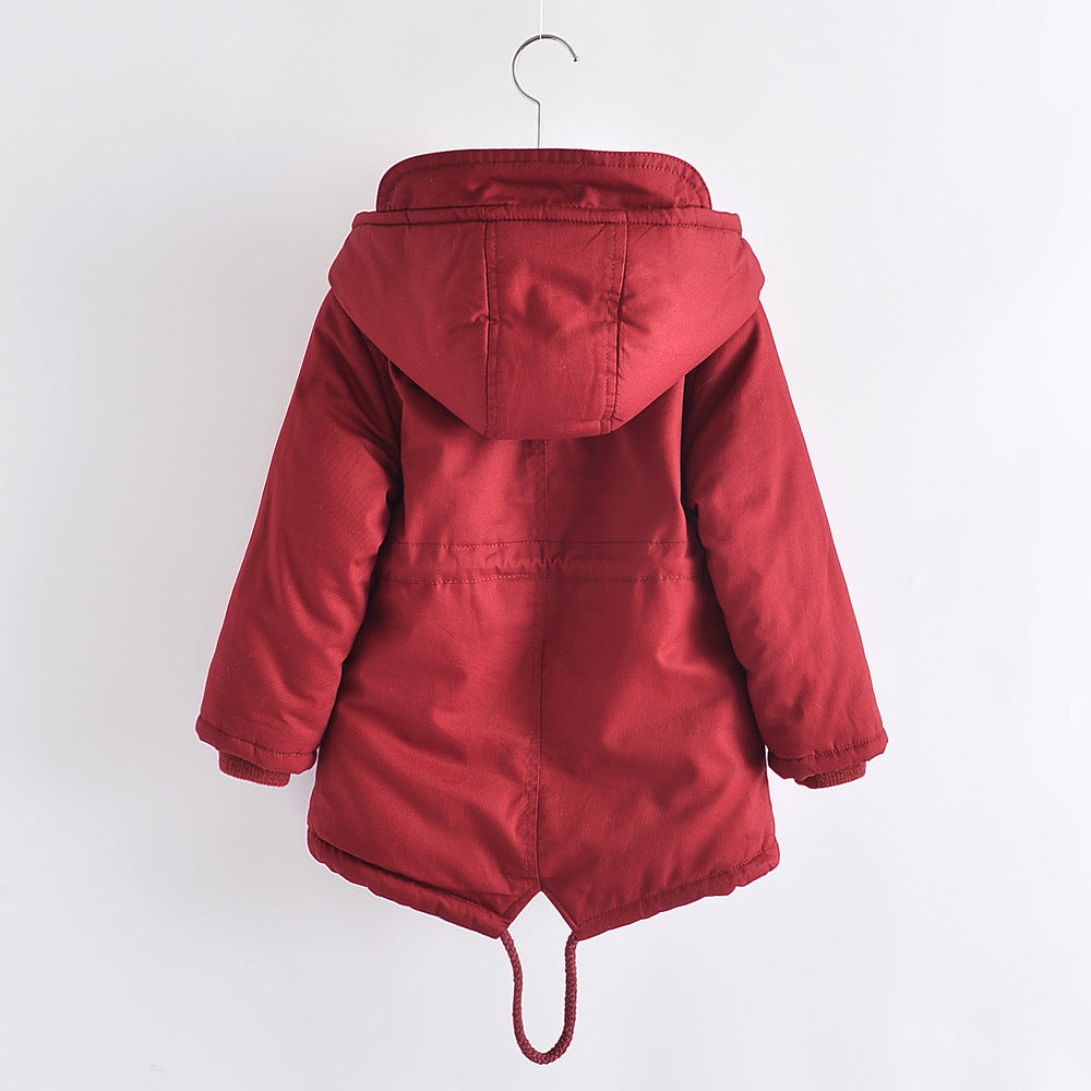 Kids Fleece Hooded Jacket