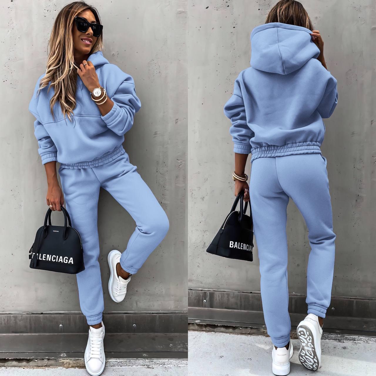 Hooded Sweatshirt + Pants Set