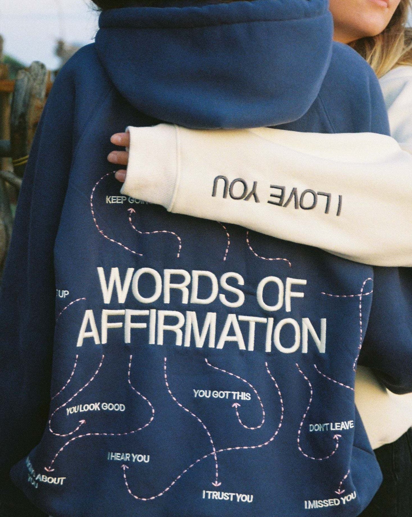 Embroidered hoodie