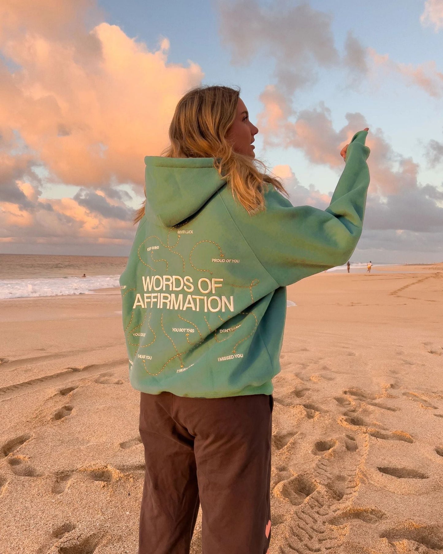 Embroidered hoodie