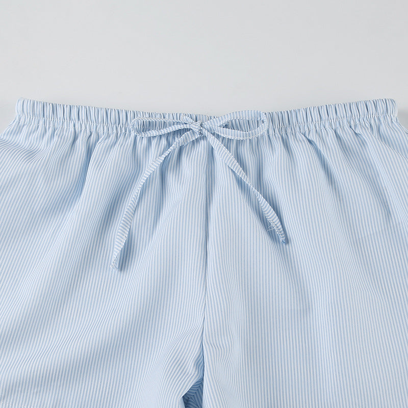 High Waist Button Shorts