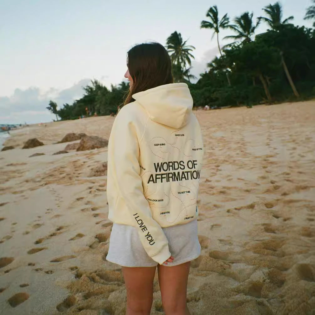 Embroidered hoodie