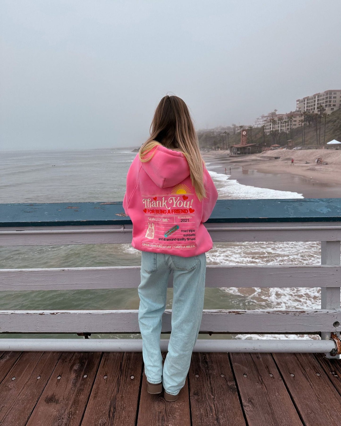 Embroidered hoodie