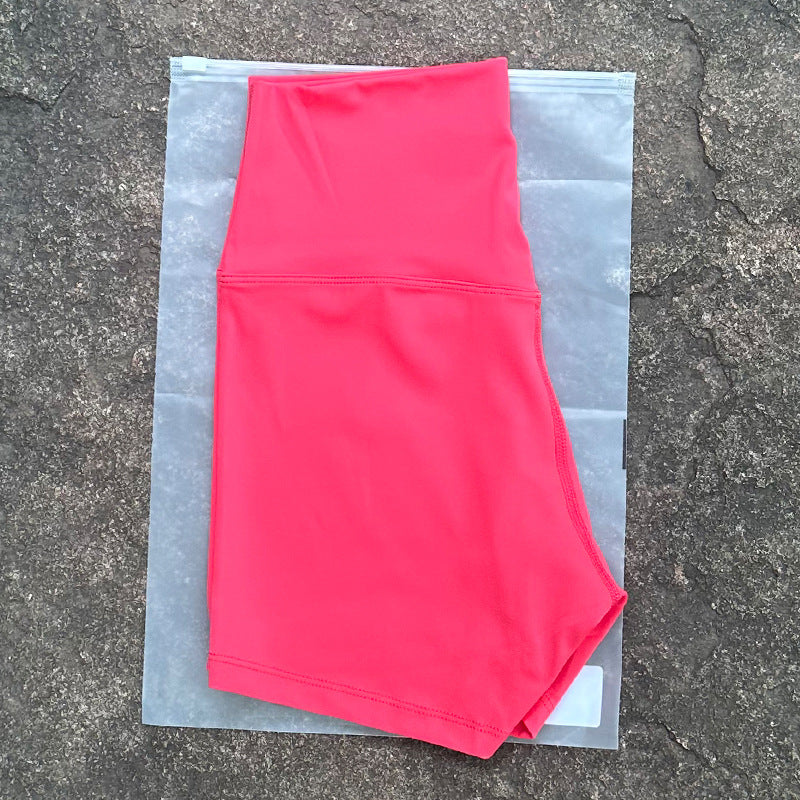 High Waist Yoga High Elastic Shorts