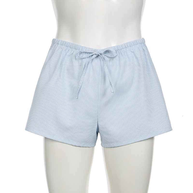 High Waist Button Shorts