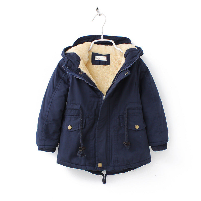 Kids Fleece Hooded Jacket