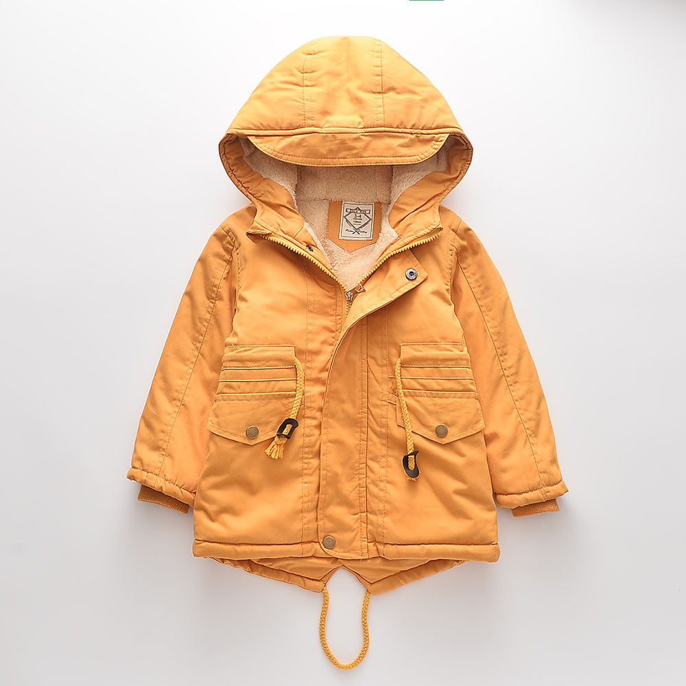 Kids Fleece Hooded Jacket